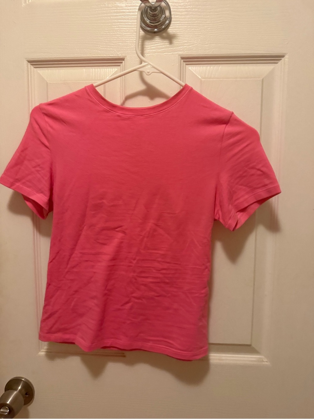 SKIMS Bubblegum Pink Short-Sleeve Tee